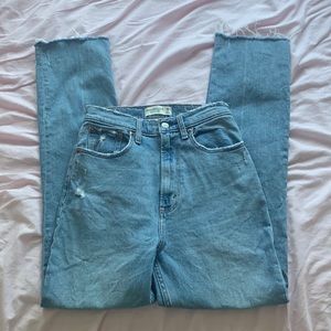 Curve love ankle straight ultra high rise long